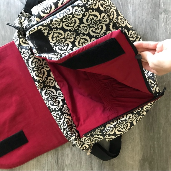 petunia pickle bottom extra large double boxy backpack diaper bag for twins etc - Picture 7 of 8